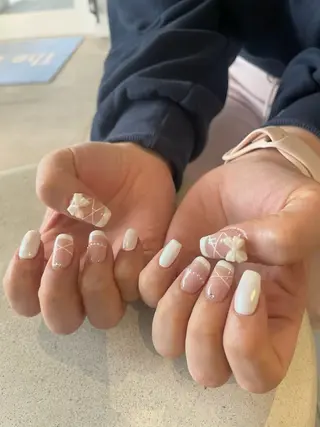 ネイル HOSHI ⭐️辻堂 /藤沢ガーリーネイルのネイルデザイン