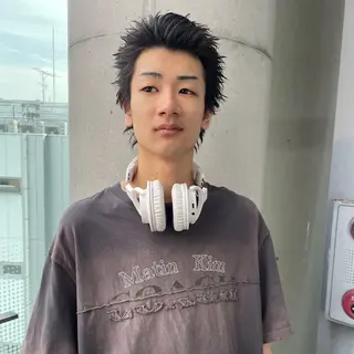 ショート メンズ ⚾️横浜メンズカット 阿部龍馬🍺🍔のヘアスタイル