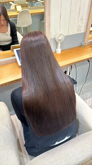 ロング カラー 韓国/ワンホン/新宿 レイヤーリョウヤのヘアスタイル