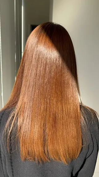 ロング カラー 村上 滉弥のヘアスタイル