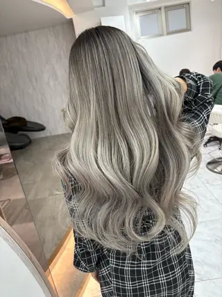 ロング カラー 北九州①の艶髪師♥️ ♣️♦️♠️翔大のヘアスタイル