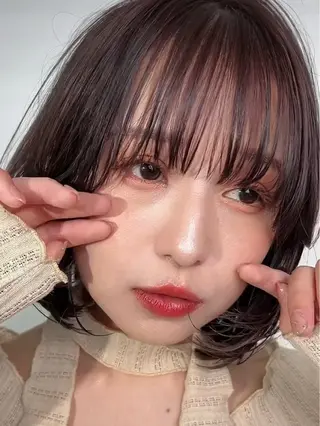 ロング カラー ヘアアレンジ maoブリーチ無し 似合わせカラーのヘアスタイル