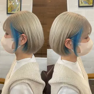 ショート ✨ブリーチ×複雑履歴 髪質改善🎖️琢磨のその他イメージ