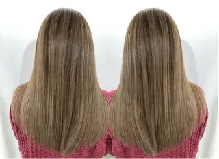 ロング カラー かわさき ともやのヘアスタイル