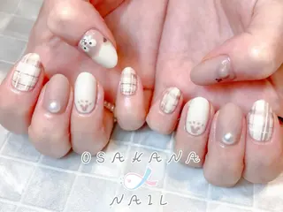 ネイル OSAKNA NAIL しおん🐠のネイルデザイン