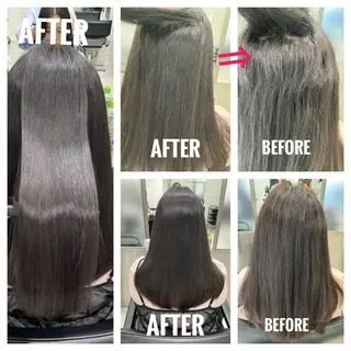 ロング GOTODAY シェアサロン梅田NU茶屋町店所属・髪質改善/艶カラー 縮毛矯正/みほのヘアスタイル