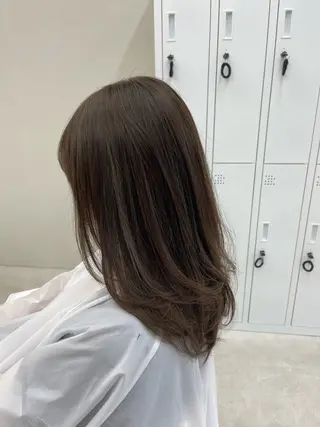 セミロング 磯部 拓磨のヘアスタイル