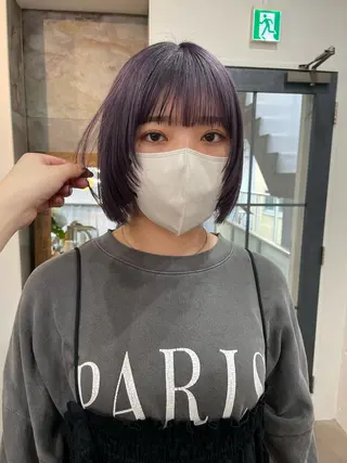 ショート カラー 原 菜帆のヘアスタイル
