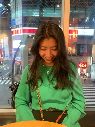 ロング カラー 南浦和/透明感カラー 美髪矯正💎momoのヘアスタイル