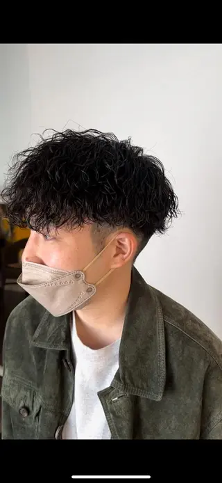 パーマ メンズ SALOWIN名古屋suite店所属・メンズカット/名駅 個室/千田のヘアスタイル