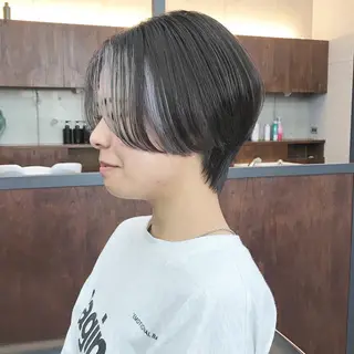 ショート カラー メンズ ✂︎ウルフ・ショート ✂︎MIKUNIのヘアスタイル