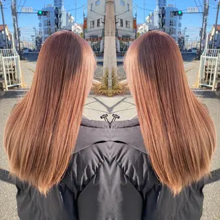 セミロング 髪質改善カラー/店長 宮内秀峰のヘアスタイル