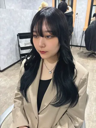 カラー La fith hair ray 札幌店所属・顔まわり/W カラー/リョウのヘアスタイル