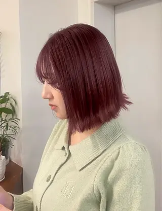 ミディアム カラー Fumina 🤍のヘアスタイル