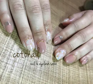 ショート ネイル ツメトマツゲ .のネイルデザイン