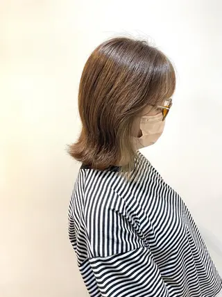 ショート カラー しおり/パーマ/ newi町田のヘアスタイル