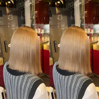 ミディアム ☻モエカ/ハイトーン アレンジ☻のヘアスタイル