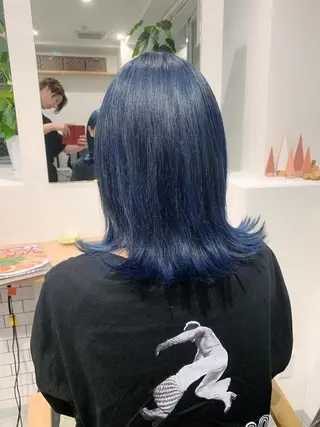 ミディアム stylist ネネのヘアスタイル