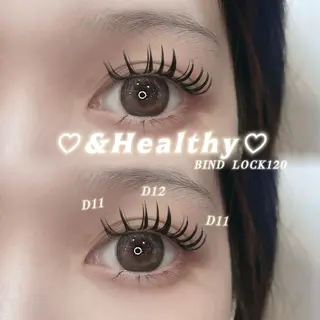 マツエク・マツパ Minami .のマツエク・マツパデザイン