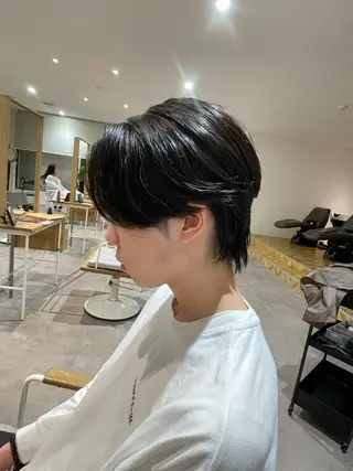 ミディアム 樋口 令惟のヘアスタイル