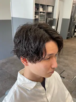 パーマ メンズ Noisyle 西本町店所属・メンズ特化美容師 ⭐️ヤマモトのヘアスタイル