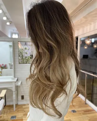 ロング カラー Tao所属・藤川 大智のヘアスタイル