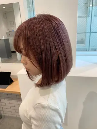 ショート ヨシミ カズヤのヘアスタイル