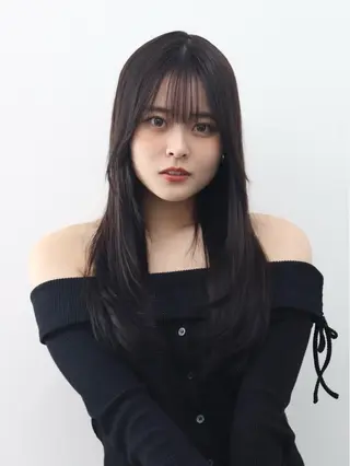 ロング ヘアアレンジ 🫧暖色系color /沙綾🧸のヘアスタイル