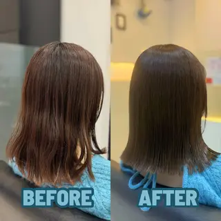 ショート YASU🍎CUT 赤系カラー/ヘアケアのヘアスタイル