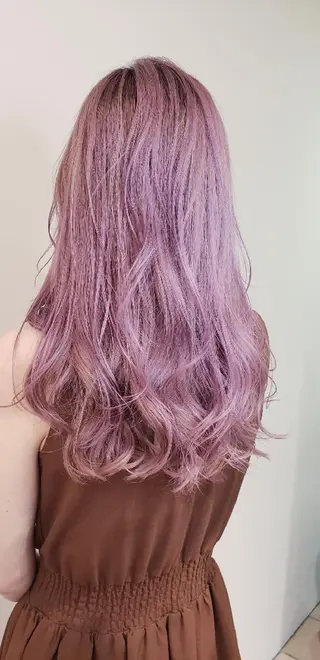 セミロング カラー 【髪質改善美容師】t occa茨木篠原健太のヘアスタイル