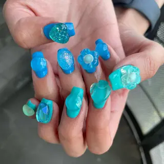 ネイル RUKA 美容院×ネイリストのネイルデザイン