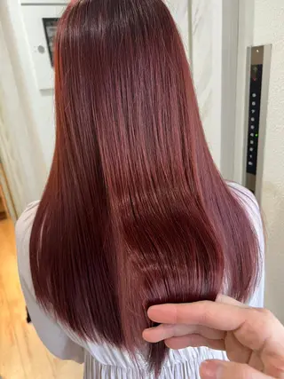 ミディアム カラー キッズ パーマ ヘアアレンジ ROW町田🌿 大人可愛い/艶髪改善のヘアスタイル