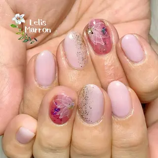 ネイル Lelis Marron所属・岸 侑李のネイルデザイン