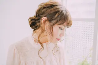 ヘアアレンジ 【デザイナー】田中 美生のヘアスタイル
