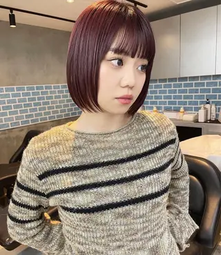ショート 🫧ほのか /透明感カラー🫧のヘアスタイル