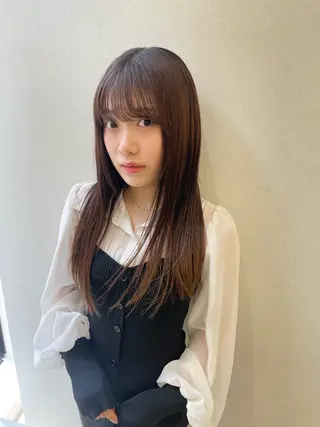 ロング カラー 透明感カラー 🩰あさのヘアスタイル