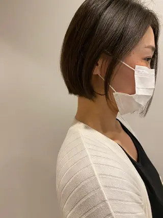 ショート Living所属・ヨシモトリョウ 髪質改善/美髪のヘアスタイル