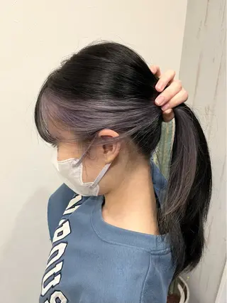 セミロング カラー Skovla Spangle (シュカブラ スパングル)所属・しのざき はなのヘアスタイル