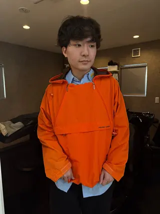 パーマ メンズ コイデ リュウセイのヘアスタイル