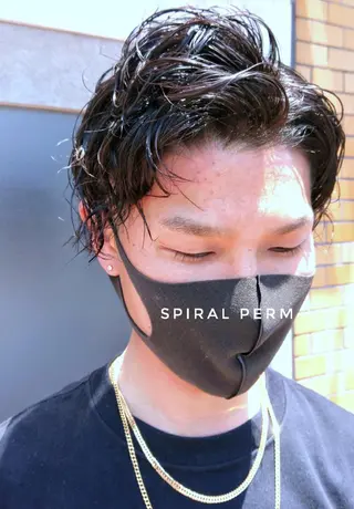 メンズ パーマ 【メンズ専門】 田口雄也のヘアスタイル