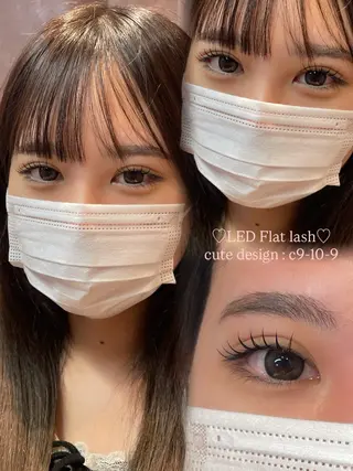 マツエク・マツパ 東仲 琉風のマツエク・マツパデザイン