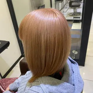 ロング カラー 野老 海音のヘアスタイル