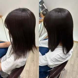 ミディアム 安成夏音 モデル募集中のヘアスタイル