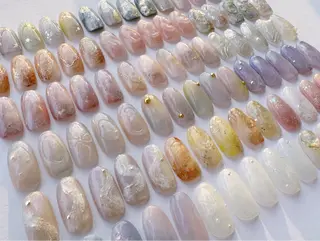 ネイル nuu 栄 / シェアサロン所属・nuu栄 ユキ / 大人ニュアンスのネイルデザイン