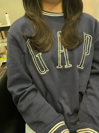 ロング 原宿/プルエ ク/上品カラー/そらのヘアスタイル