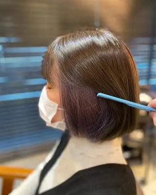 ショート カラー ヨシダ フミノリのヘアスタイル