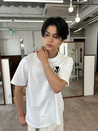 メンズ 横浜メンズ 特化タナカリョウのヘアスタイル