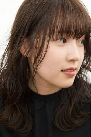 セミロング カラー ⭐中崎 さゆり⭐のヘアスタイル