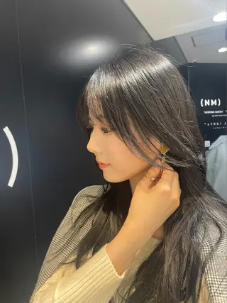 ロング カラー 最高級髪質改善 🦄ブリーチYUGOのヘアスタイル