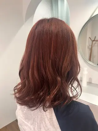 ロング カラー 武村美咲/ 暖色/艶カラーのヘアスタイル